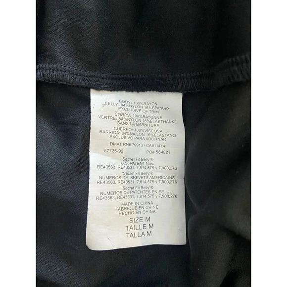 NWT Motherhood Maternity Dress Black Lace Fit Flare Medium M New - Picture 4 of 4